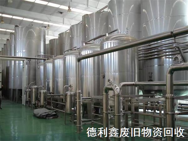飲料設備回收，飲料廠整廠回收，免費拆除回收